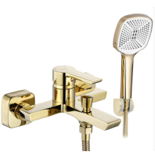 Смеситель для ванны Rea Argus gold B6409, золото глянец