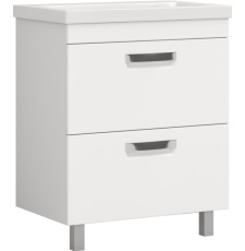 Тумба для умывальника Vigo Plaza 2 60 Фостер напольная, 2 ящ.