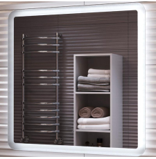 Зеркало Vigo Wing Classic 600 60x60 с подсветкой LED, сенсор, датчик