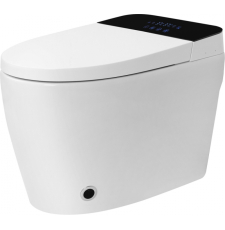 Умный электронный унитаз с биде Abber Bequem AC1116S приставной, импульсный, горизонтальный выпуск
