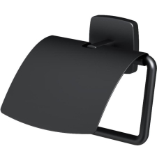 Держатель для туалетной бумаги AM.PM Gem A90341422 с крышкой, черный