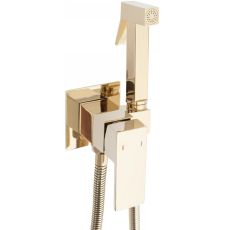 Смеситель с гигиеническим душем Rea Fenix Gold B5771 встраиваемый, золото