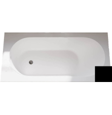 Ванна из искусственного камня Veconi Stampo matt black 170x70, черный матовый