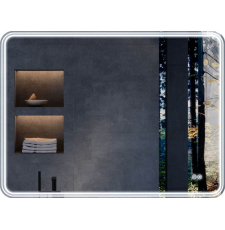 Зеркало Vincea VLM-3MA-2 120x80 с подсветкой, сенсор, диммер, подогрев