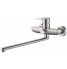 Смеситель для ванны Haiba HB807 HB22807 настенный, с лейкой, нерж. сталь