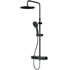 Душевая стойка AM.PM Inspire V2.0 F0750A422 с термостатом, черный матовый