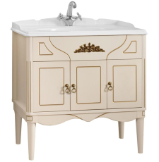 Тумба для умывальника Belux Верди Н 85 85.7, слоновая кость 37