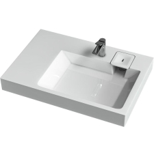 Раковина Berge Lux 84x56 на стиральную машину, левая