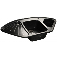 Мойка для кухни GranFest Corner GF-C1040E 104x57, врезная, черный Мойка для кухни GranFest Corner GF-C1040E 104x57, врезная, черный