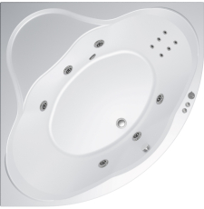 Гидромассажная ванна Triton Грация Стандарт 140x140, угловая, Щ000001493
