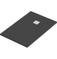 Душевой поддон BAS Good Door Essentia 110x80x3 черный
