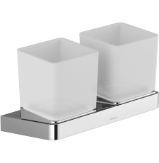 Стакан для щеток Ravak 10° TD 220.00 двойной, хром