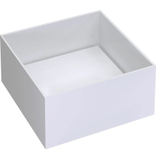 Раковина Salini Armonia Square 02 45 на столешницу, S-Sense, белый глянцевый