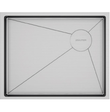 Кухонная мойка Paulmark Next-Skew 54x44 PM885444-BS, под столешницу, нержавеющая сталь