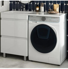 Тумба под стиральную машину Axus Соло 120 для умывальника, напольная, tsol120