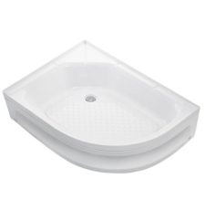 Душевой поддон Wemor 90/80/24 L 90x80x24, угловой, левый, белый