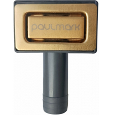 Перелив для кухонной мойки Paulmark PM22-BG, прямоугольный, брашированное золото