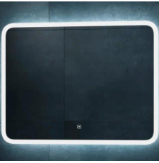 Зеркало Континент Bruno Led 80x60 с подсветкой, сенсор, хол. ореол, ЗЛП2161