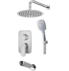 Встроенная душевая система Deante 002M со смесителем, хром