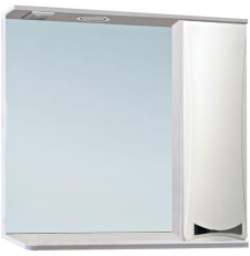 Зеркало-шкаф Vako Бант 80x70, с подсветкой, правое, 16497