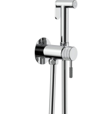 Смеситель с гигиеническим душем Gid Edessa L070-CH-GD, встраиваемый, хром