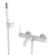 Смеситель для ванны Vivi Felice 0640 bianco opaco настеный, белый матовый