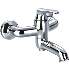Смеситель для ванны Omnires Art Deco AD5131 CHR, настенный Смеситель для ванны Omnires Art Deco AD5131 CHR, настенный