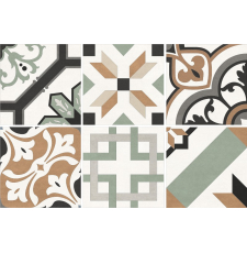 Напольная плитка-керамогранит NewTrend Design Art Mix 1 20x20, мат., глаз.