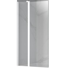 Душевая шторка на ванну Aquabath Atlas 100x150 расп., прозр.\хр.