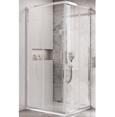 Душевая кабина Ravak Blix Slim BLSRV2-90 90x90, транспарент AntiCalc, блестящий