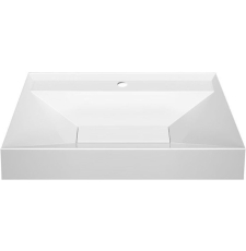 Раковина Belux Триумф Тр 60 универсальная, чаша по центру, без крыла, solid surface, белый матовый 18