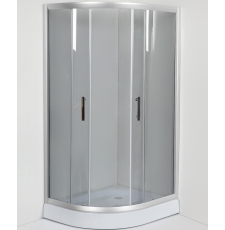 Душевая кабина Coliseum ТМ 817 R 100x80 с поддоном, правая, тон.