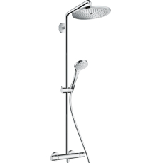 Душевая стойка Hansgrohe Croma Select S Showerpipe 280 1jet 26790000 с термостатом для душа, хром Душевая стойка Hansgrohe Croma Select S Showerpipe 280 1jet 26790000 с термостатом для душа, хром