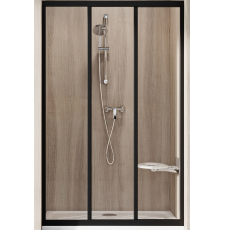 Душевая дверь Ravak Supernova ASDP3-90 90x198, черный+транспарент