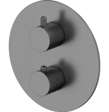 Термостатический смеситель для душа Whitecross Y Y1236GM, встраиваемый, оружейная сталь