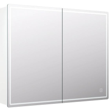 Зеркало-шкаф Vigo Geometry 1000 100x80 с подсветкой, сенсор