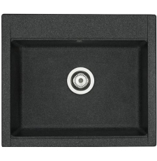 Мойка для кухни Акватон Делия 60 59.4x51, врезная, графит 210