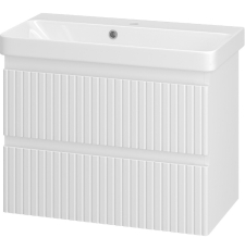 Тумба для умывальника Brevita Victory 70, подвесная, 2 ящ., матов. белый