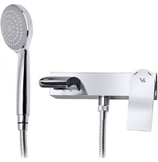 Смеситель для ванны Ahti Mikkeli MK405001S настенный, с лейкой, хром