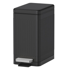 Мусорное ведро WeltWasser WW Magy BL 10L, черный матовый