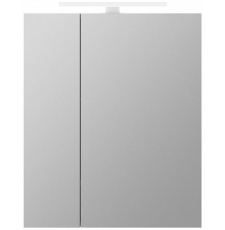 Зеркало-шкаф Iddis Mirro 50x60 с подсветкой, двухдверный Зеркало-шкаф Iddis Mirro 50x60 с подсветкой, двухдверный