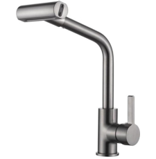 Смеситель для кухни Ledeme H99 L4099D-4, оружейная сталь