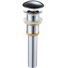 Донный клапан Gid Bl100 без перелива, черный Донный клапан Gid Bl100 без перелива, черный
