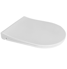 Крышка CeraStyle Bella для унитаза, с сиденьем, плавное, тонкое, 48 см