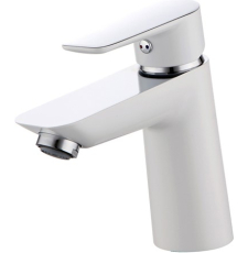 Смеситель для умывальника Iddis Cloud CLOSB00i01, белый\хром