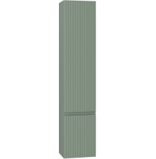 Шкаф-пенал Brevita Victory 35 универсальный, 2 дв., правый, матовый зеленый