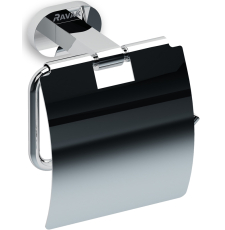 Держатель для туалетной бумаги Ravak Chrome CR 400.00 X07P191 с крышкой