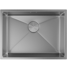 Мойка для кухни ZorG Zerox U/IF 59x44, под столешницу, Steel