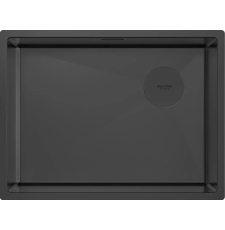 Мойка для кухни Paulmark Next-Skew 58 58x44 PM885844-MBN, под столешницу, черный матовый