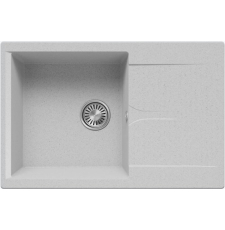 Мойка для кухни Polygran Gals-760 76x50 врезная, светло-серый 314
